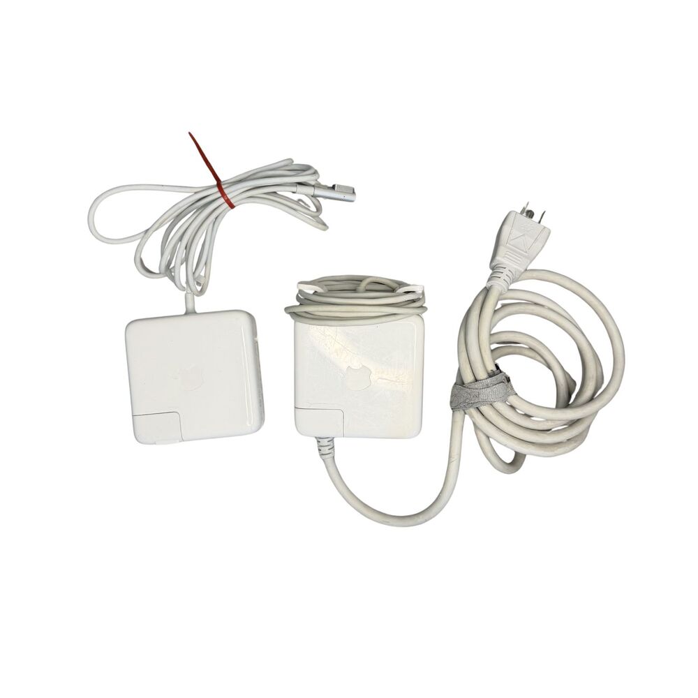 2-Pack Apple A1344 60w L-Tip Power Adapter Charger for MacBook Pro Gently Used